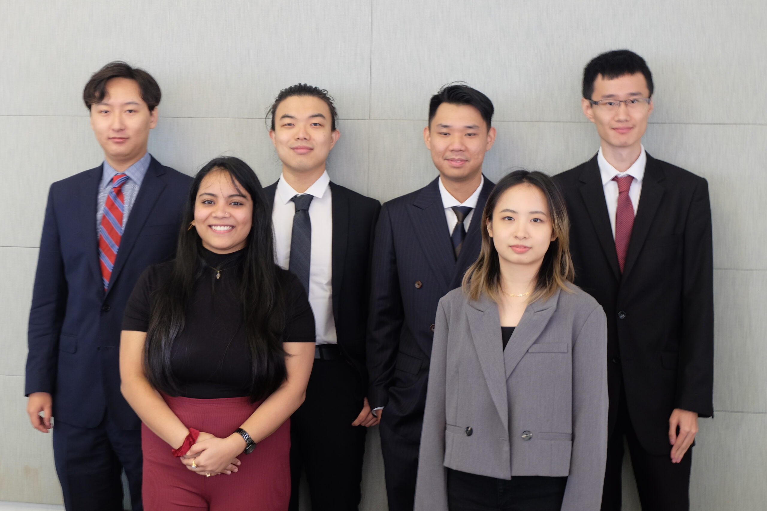 Group photo showing six of the FM Ambassadors from 2022